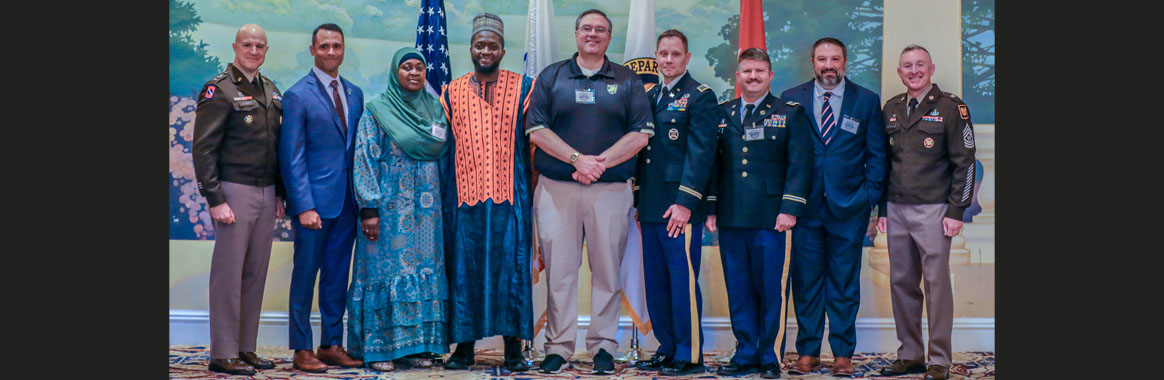 Army National Guard Honors Secretary of Defense Freedom Award Recipients